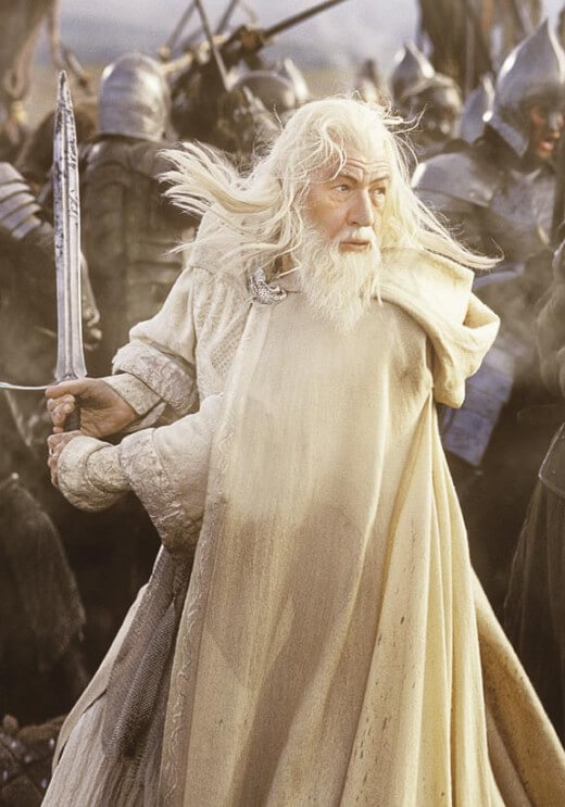 Gandalf, o Branco, luta contra as forças de Mordor para salvar a Terra-média!